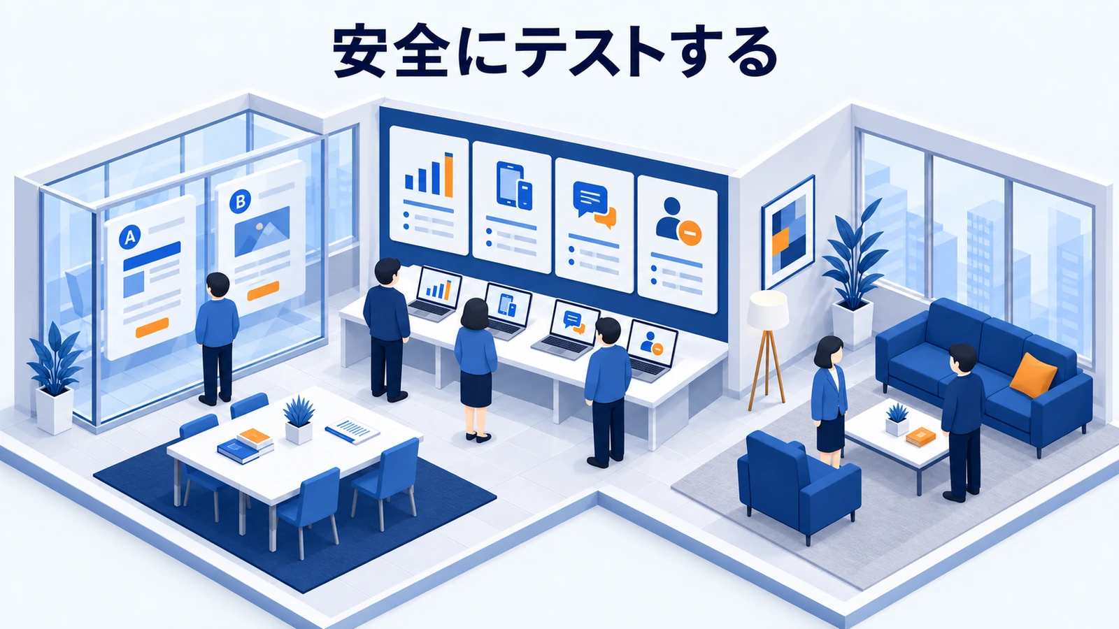 安全にテストする
