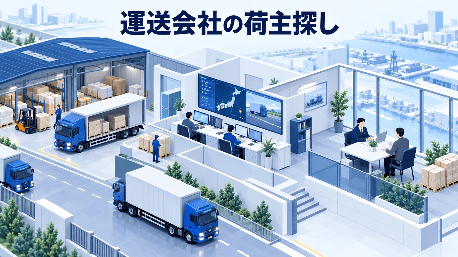 運送会社の荷主探し｜案件条件の合う企業を見つける方法
