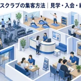 フィットネスクラブの集客方法|見学・入会・継続を増やす
