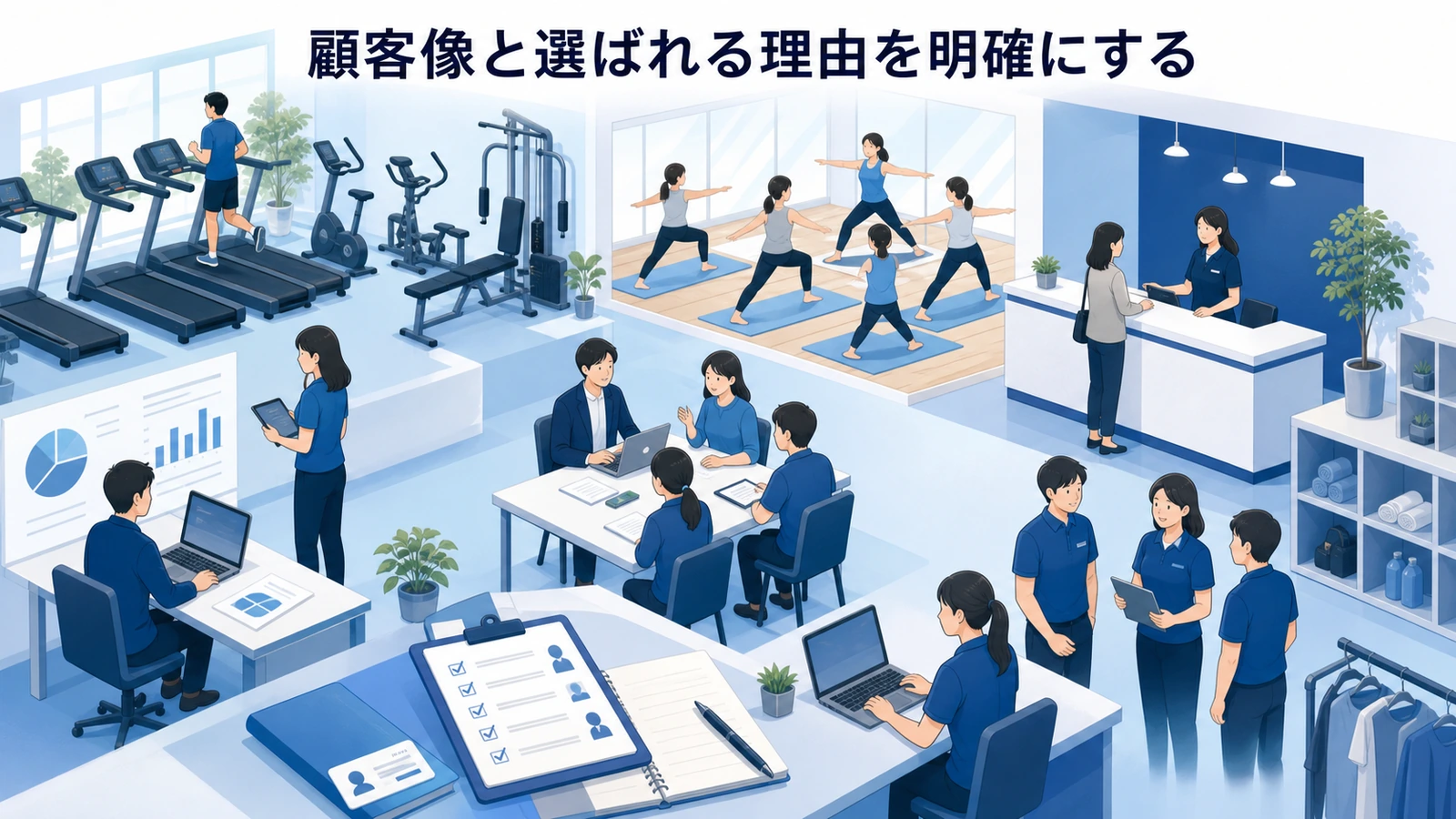 顧客像と選ばれる理由を明確にする