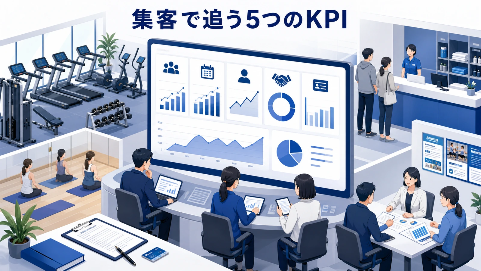 集客で追う5つのKPI