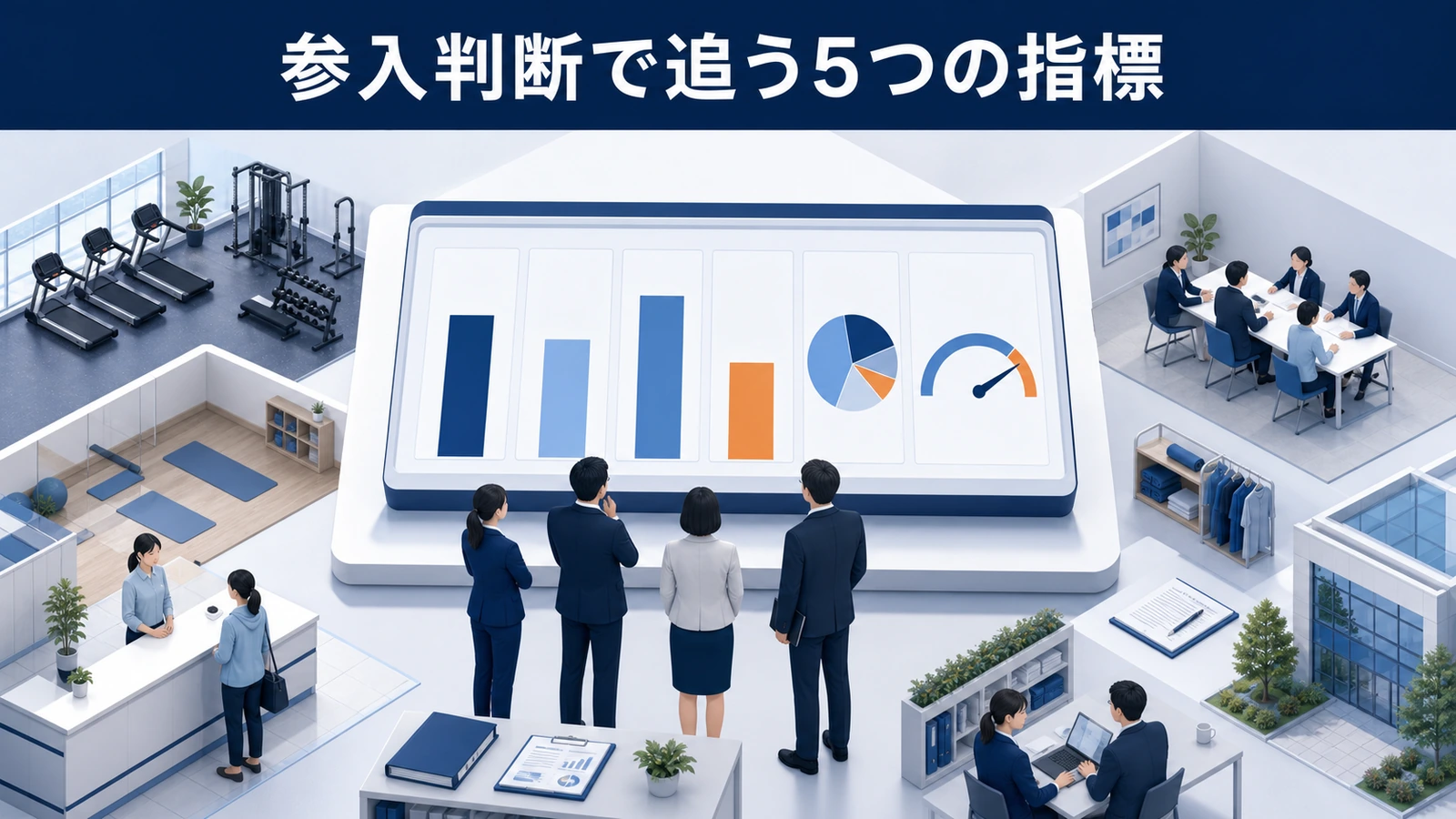 参入判断で追う5つの指標