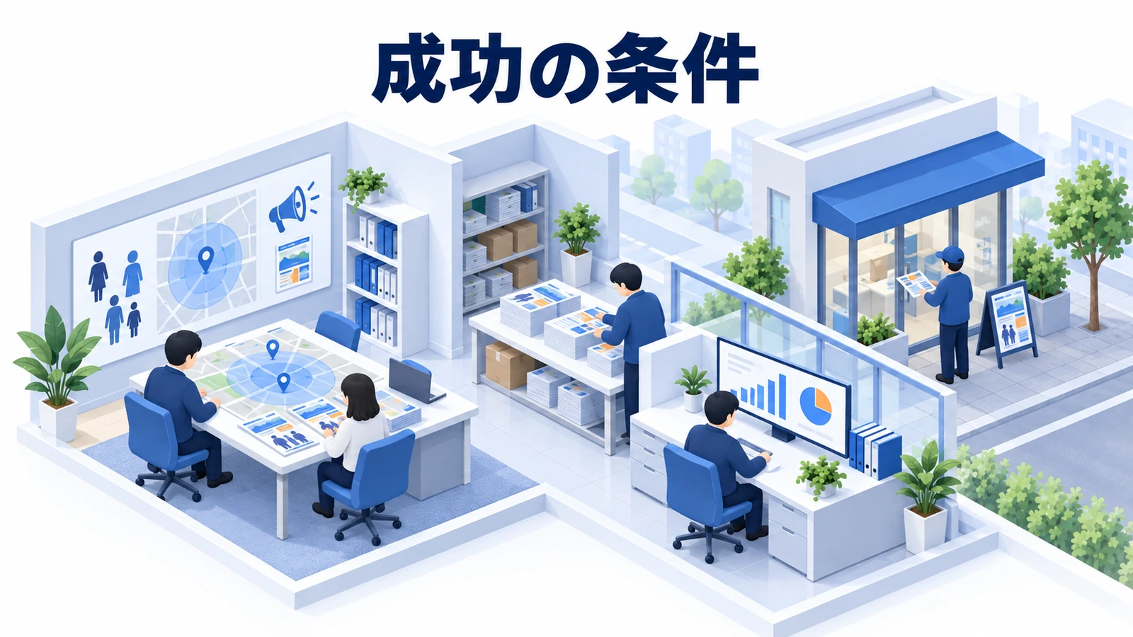チラシ集客の成功条件