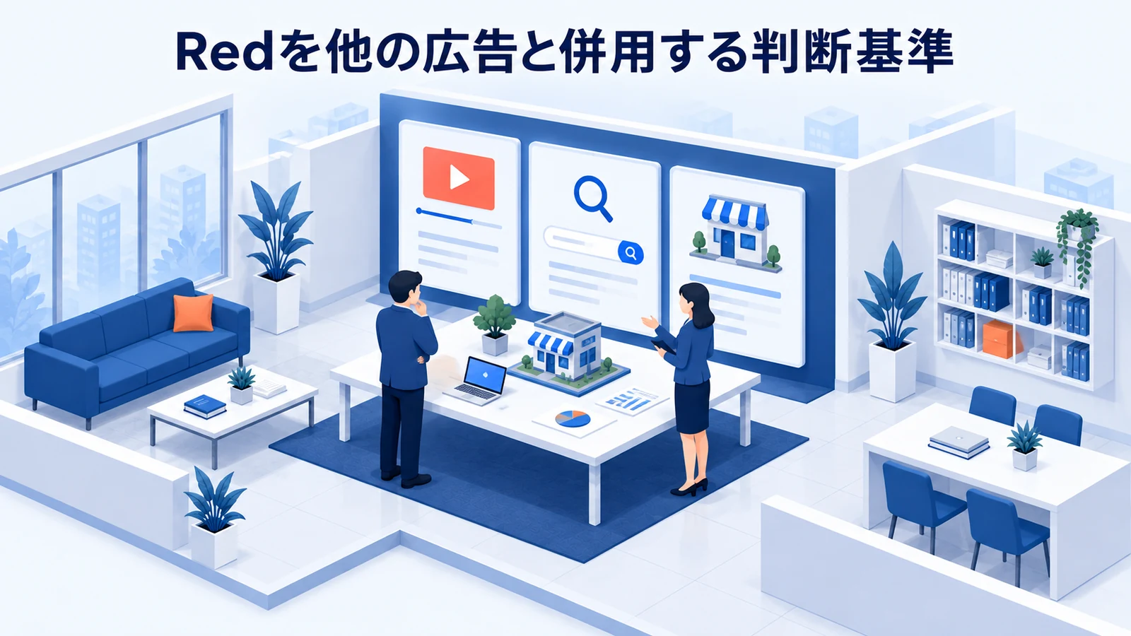 Redを他の広告と併用する判断基準を整理したImage 2.0図解