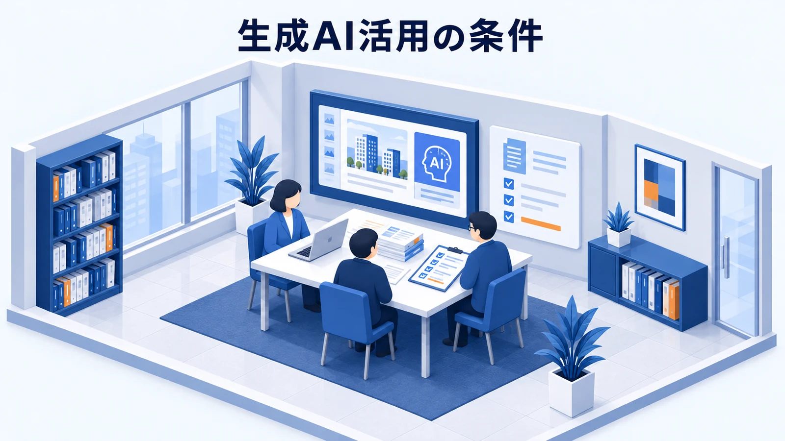 生成AI活用の条件