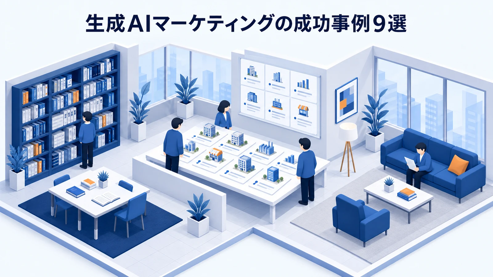 生成AIマーケティングの成功事例9選