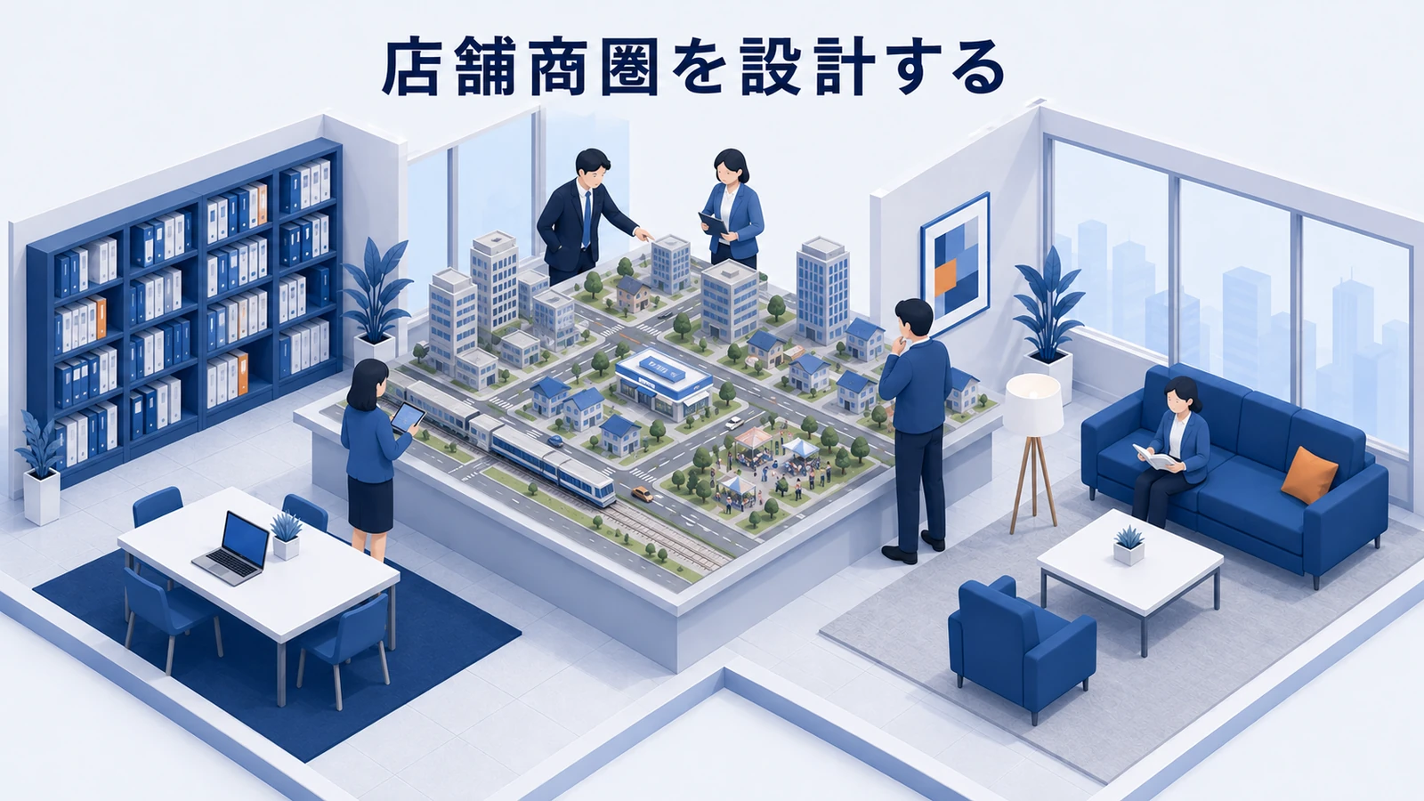店舗商圏と狙う場所を実データで設計する