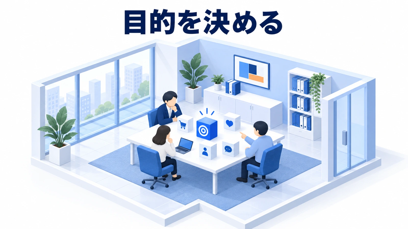 目的を決める