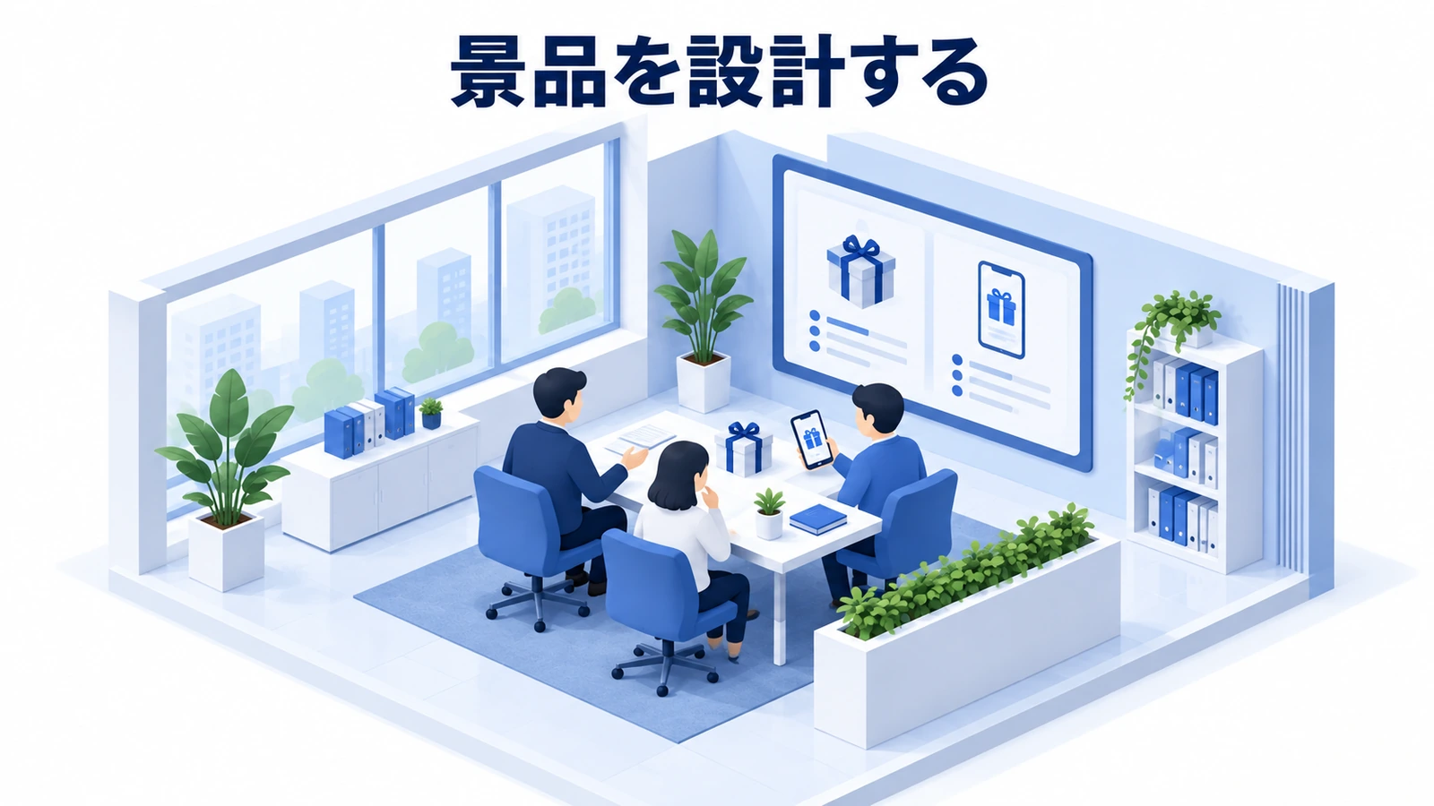 景品を設計する