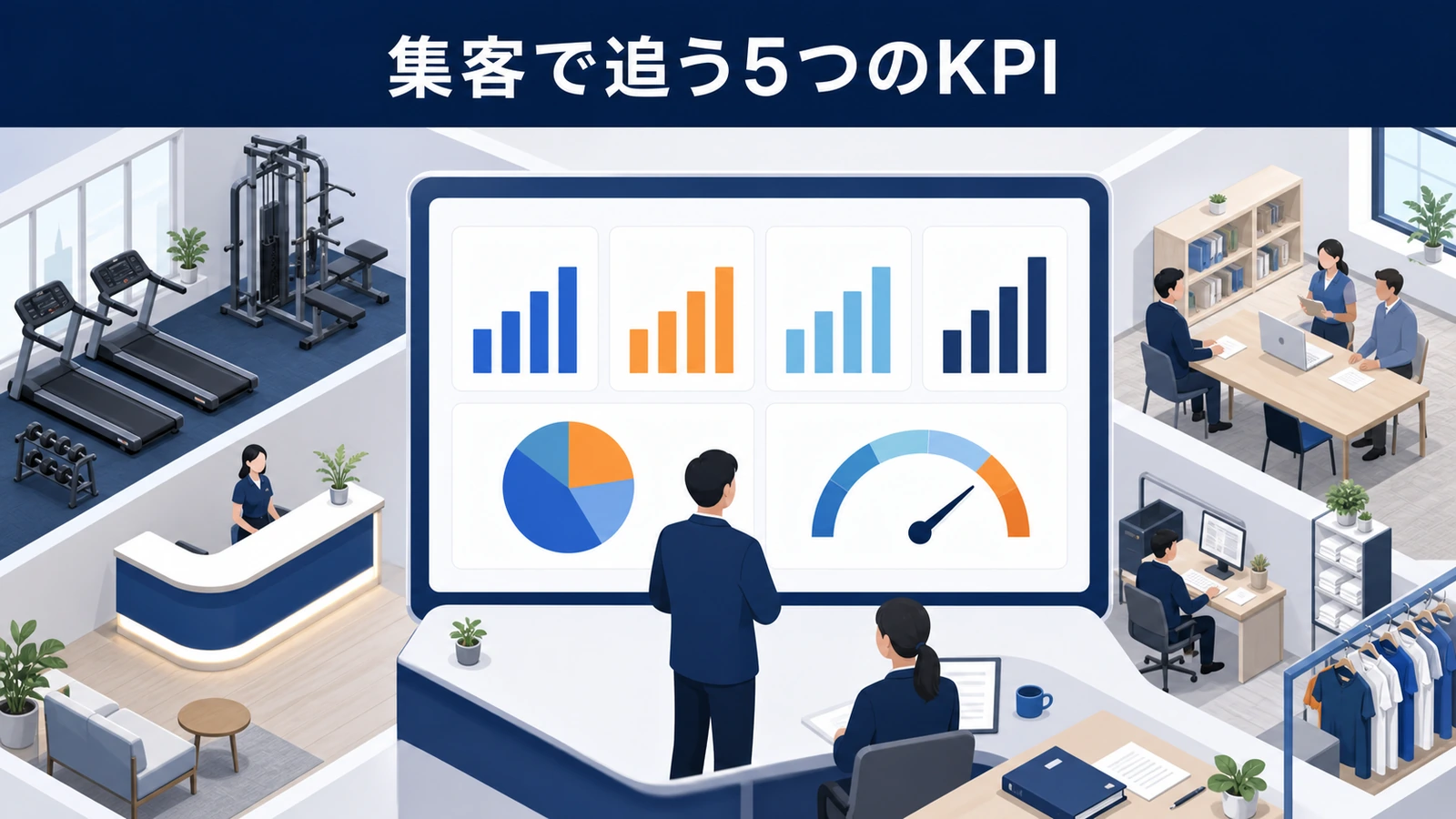 集客で追う5つのKPI