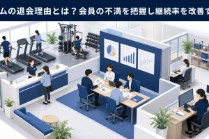 ジムの退会理由とは?会員の不満を把握し継続率を改善する