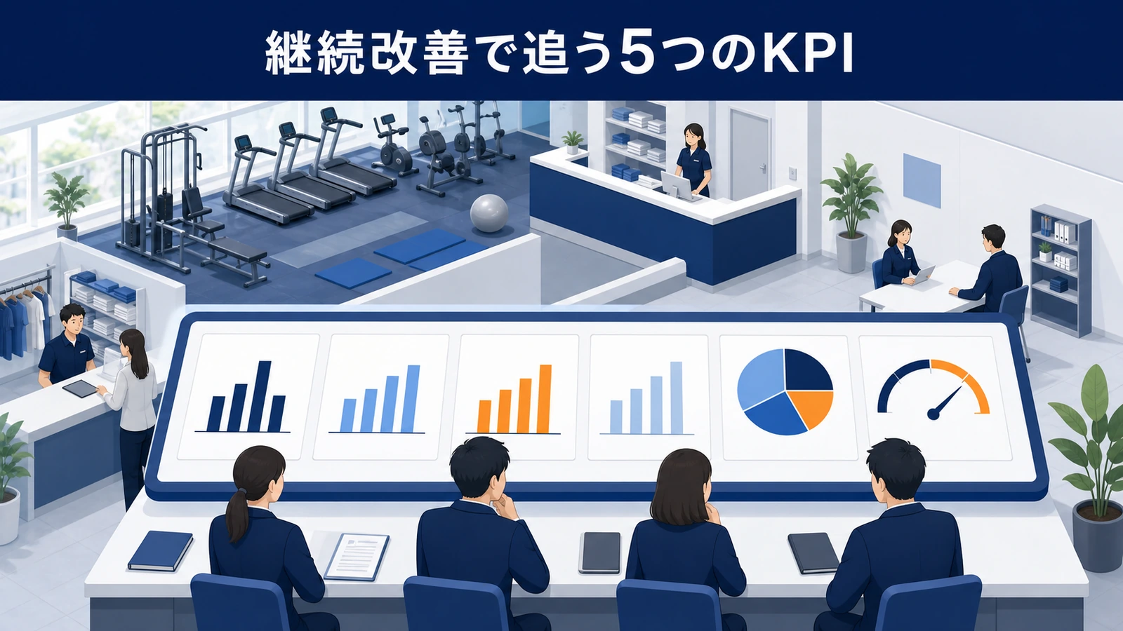 継続改善で追う5つのKPI