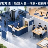 ジムの集客方法|新規入会・体験・継続を増やす施策