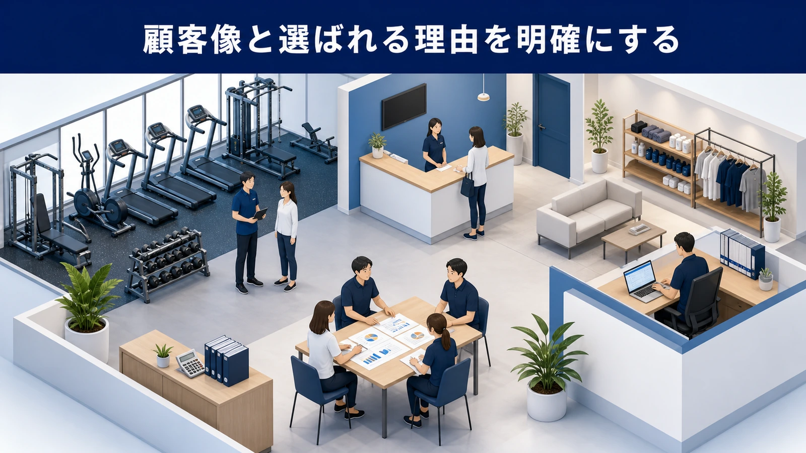 顧客像と選ばれる理由を明確にする