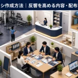 ジムのチラシ作成方法|反響を高める内容・配布・効果測定