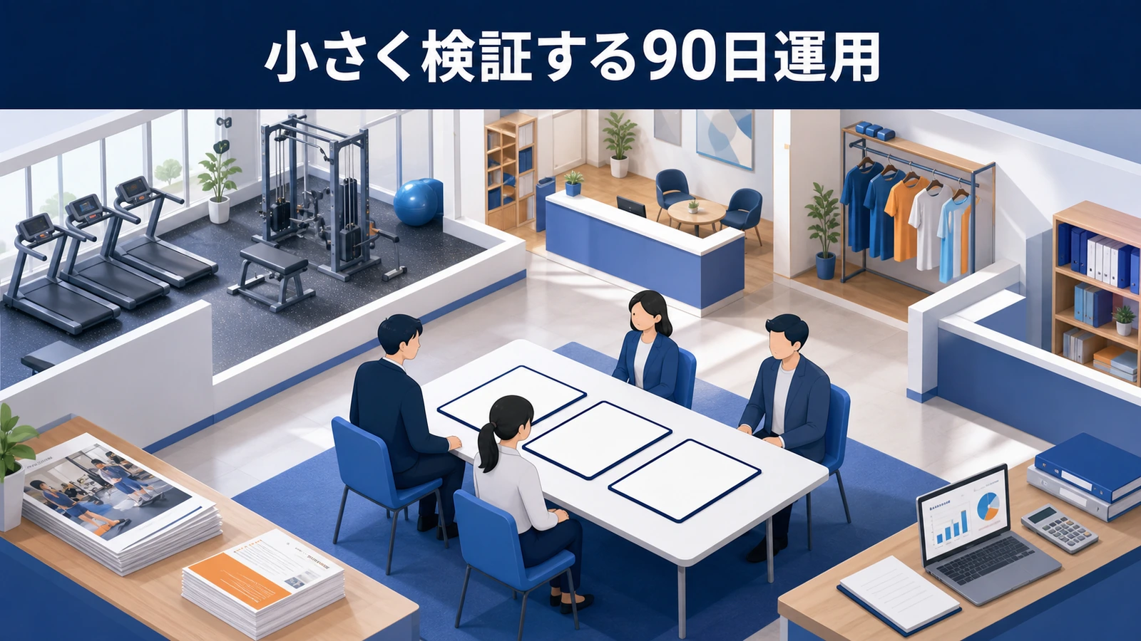 小さく検証する90日運用