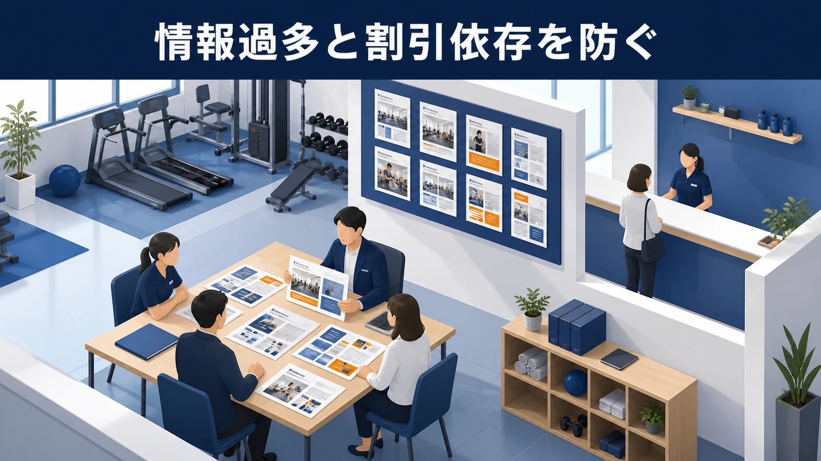 情報過多と割引依存を防ぐ
