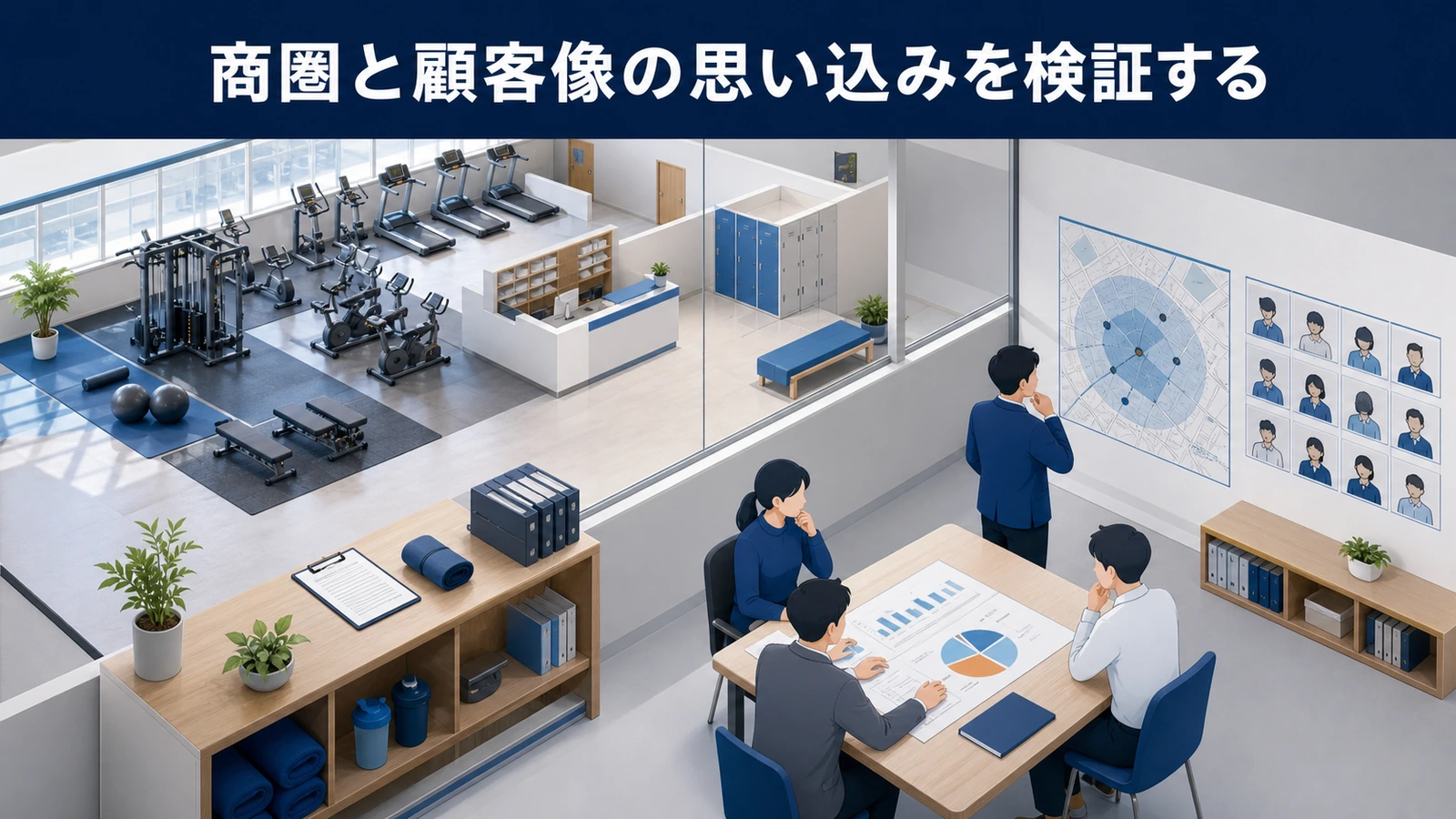 商圏と顧客像の思い込みを検証する