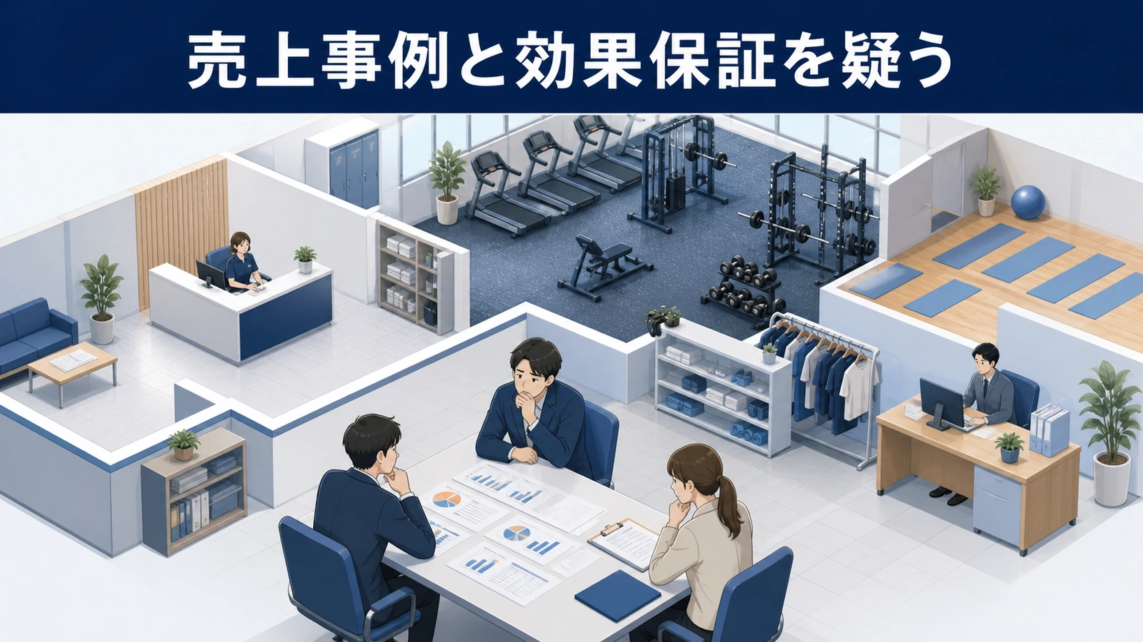 売上事例と効果保証を疑う