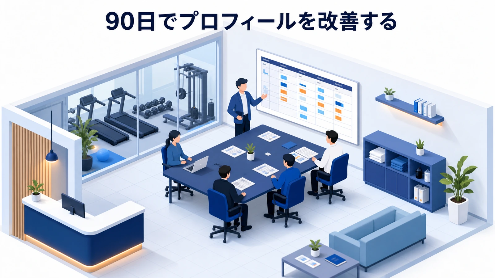 90日でプロフィールを改善する