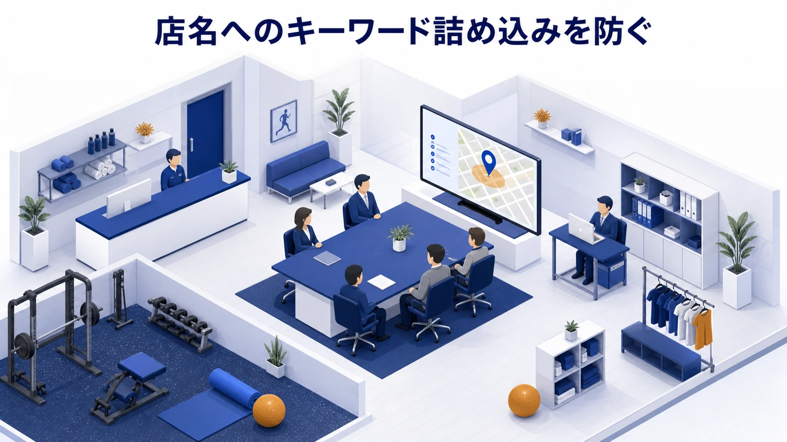 店名へのキーワード詰め込みを防ぐ
