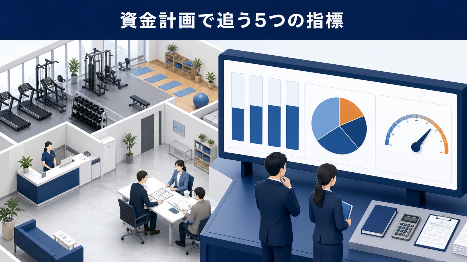 資金計画で追う5つの指標