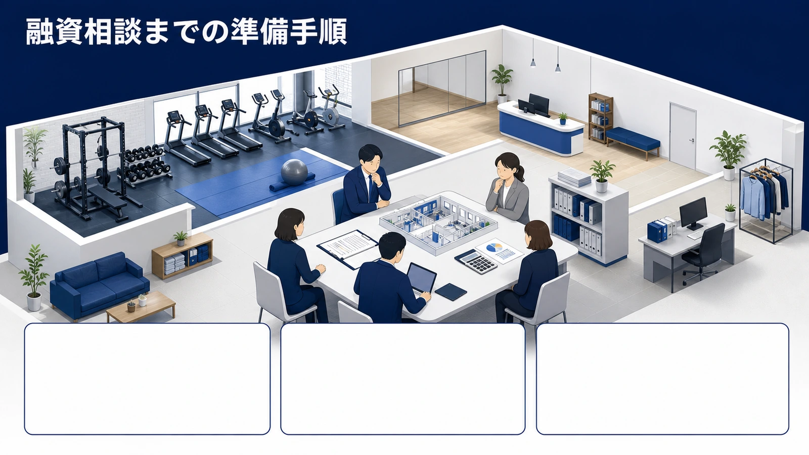 融資相談までの準備手順