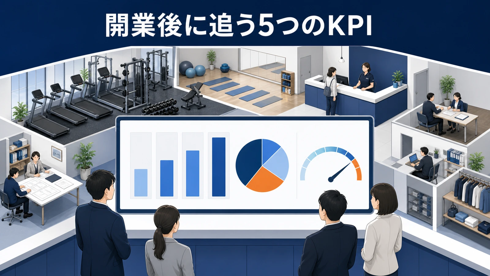 開業後に追う5つのKPI