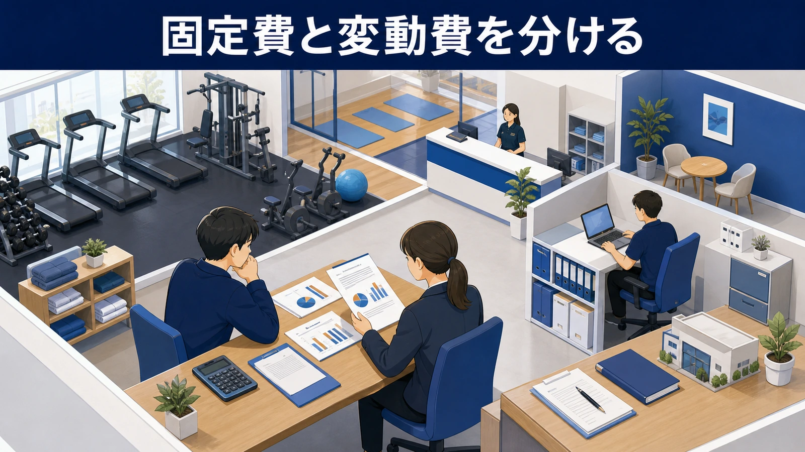 固定費と変動費を分ける