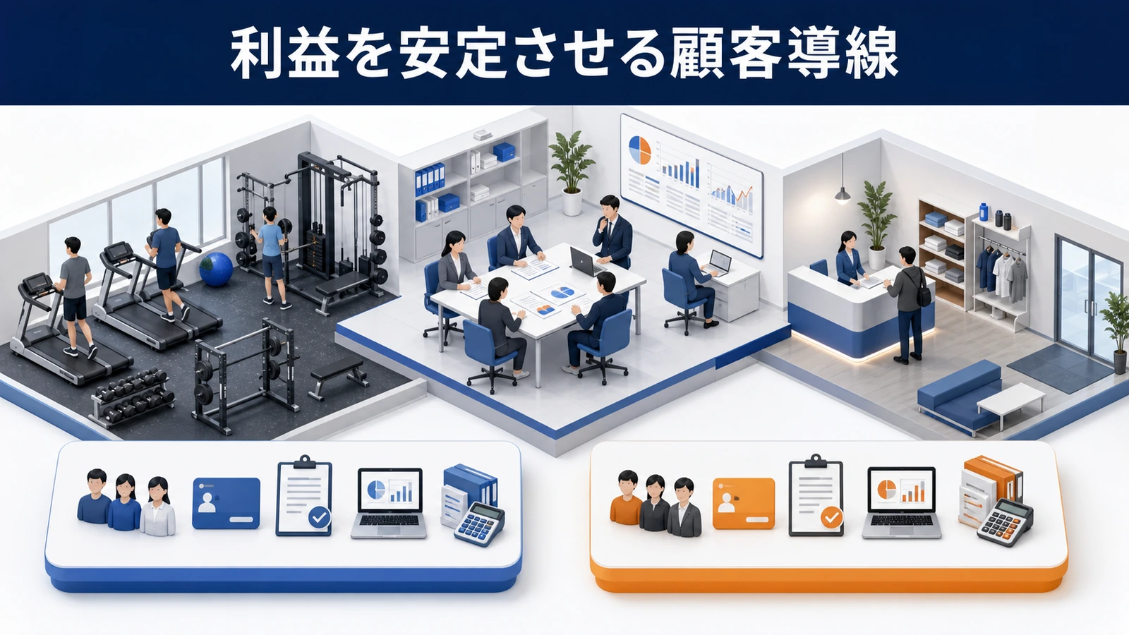 利益を安定させる顧客導線