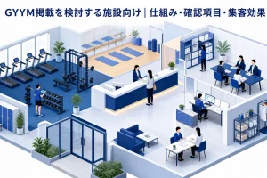 GYYM掲載を検討する施設向け|仕組み・確認項目・集客効果