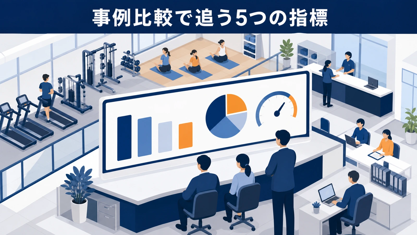 事例比較で追う5つの指標