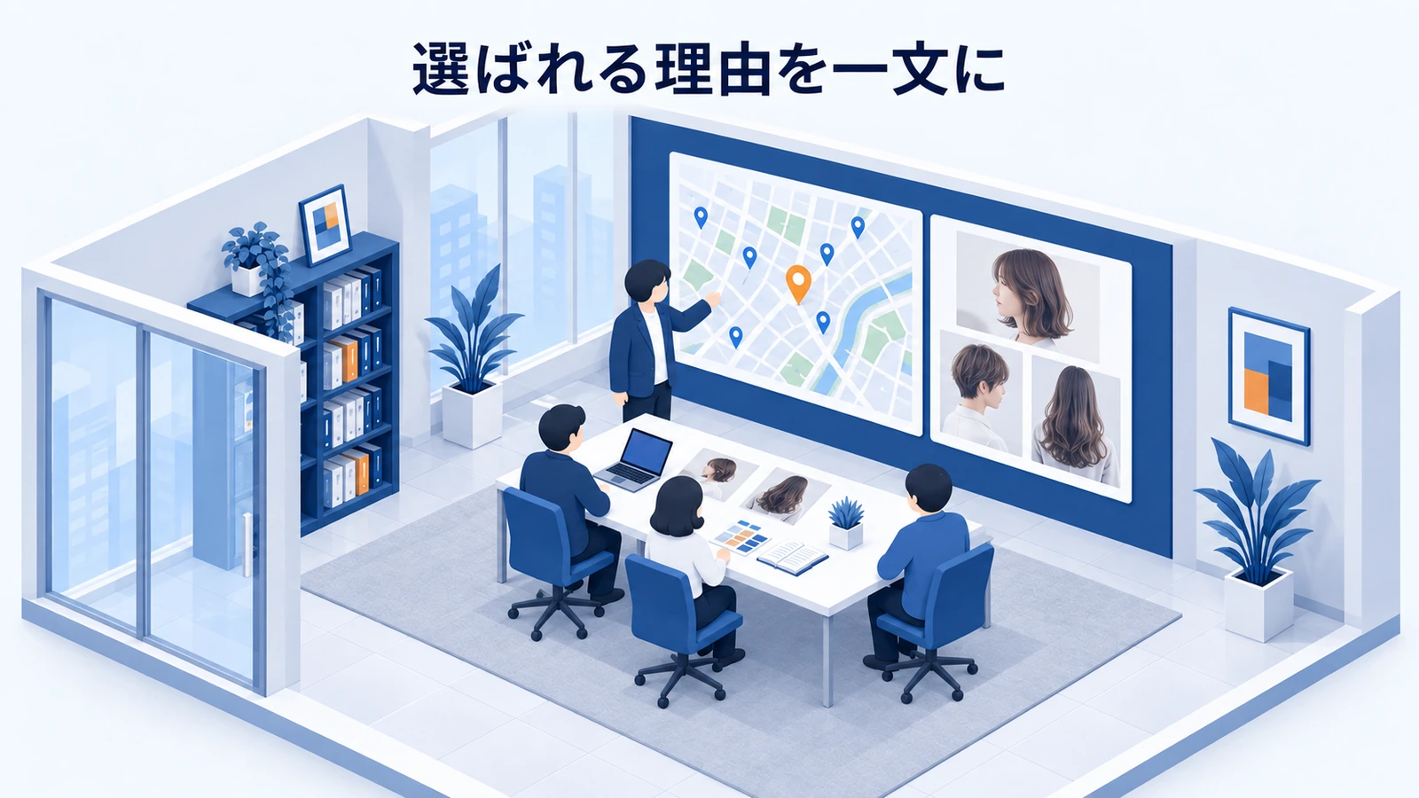 選ばれる理由を一文に