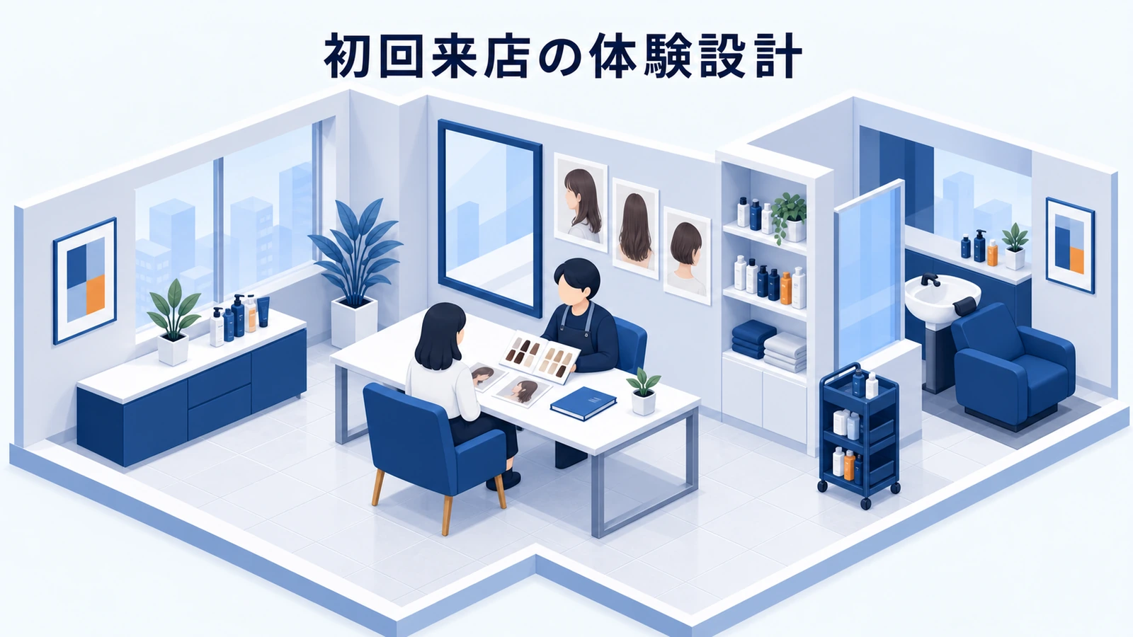 初回来店の体験設計