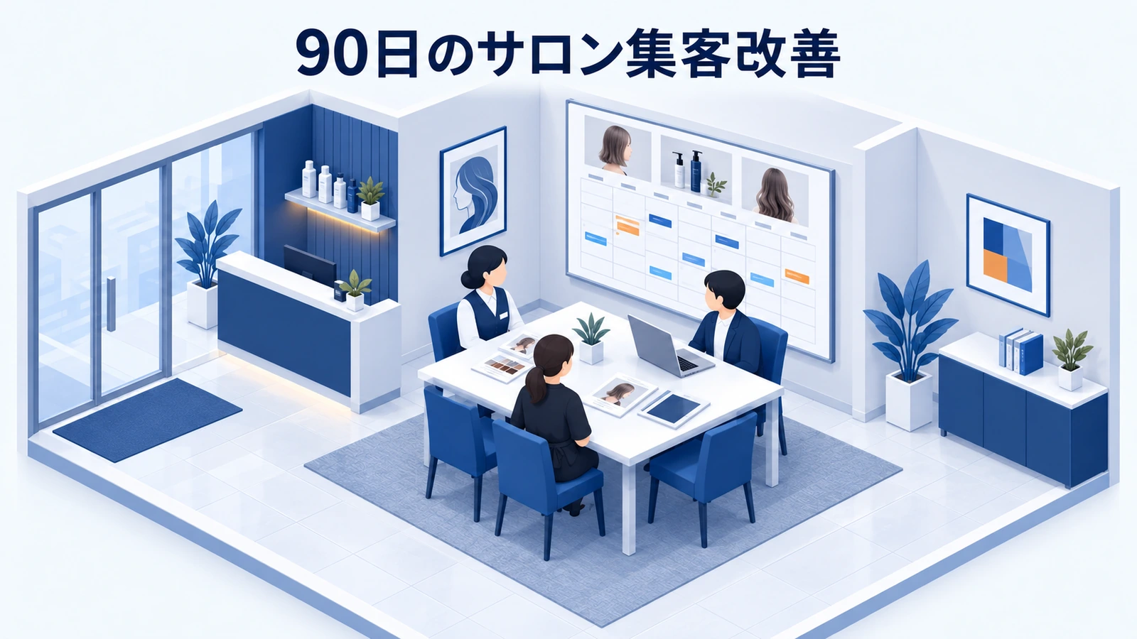 90日のサロン集客改善