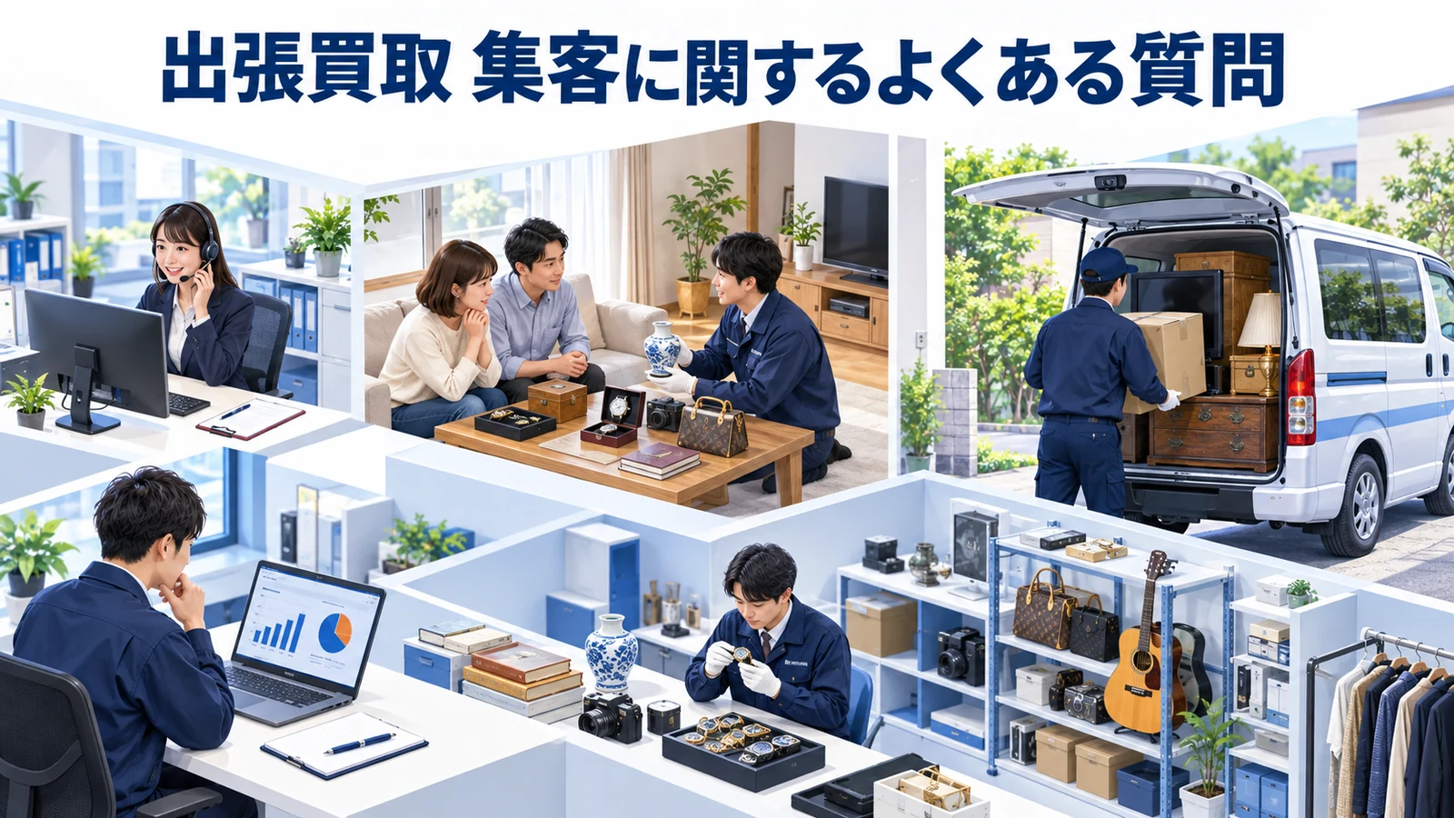出張買取 集客の疑問を整理したImage 2.0図解