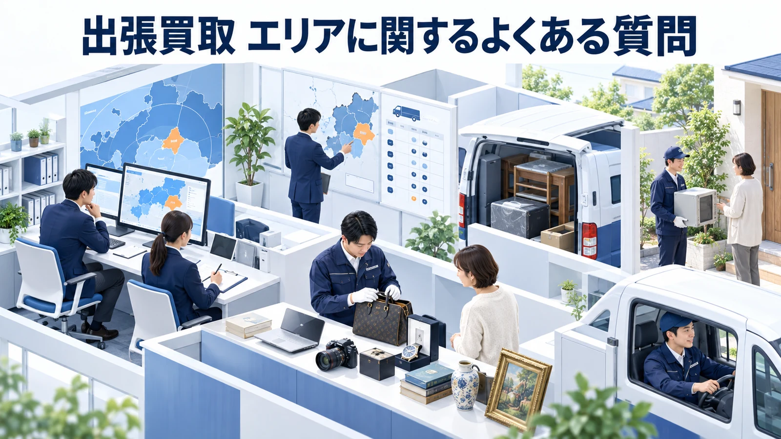 出張買取 エリアの疑問を整理したImage 2.0図解
