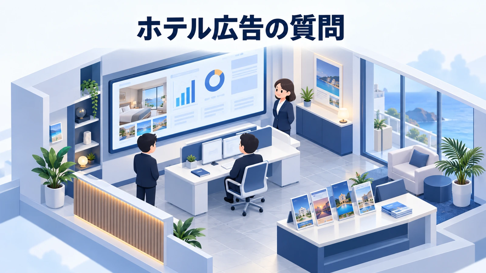 ホテル広告のよくある質問の図解