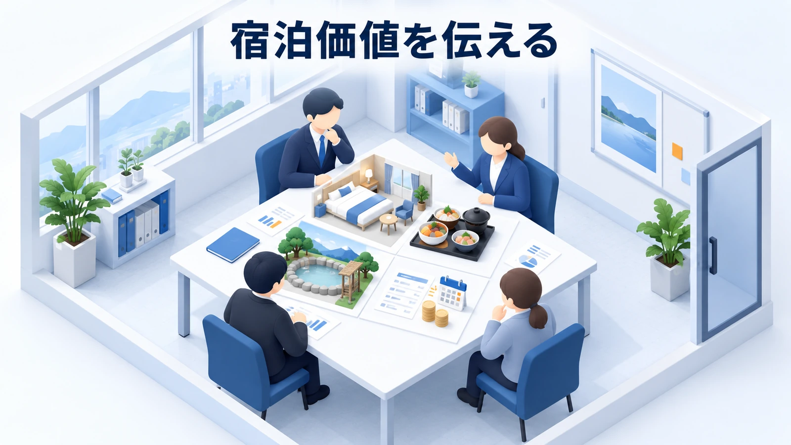 宿泊価値を伝える