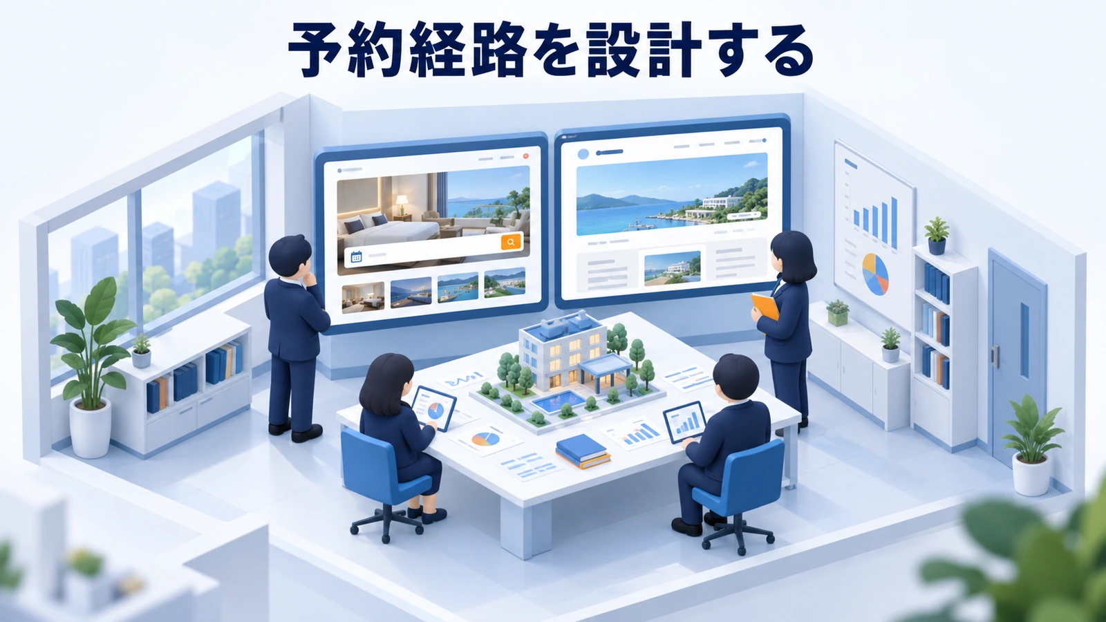 予約経路を設計する