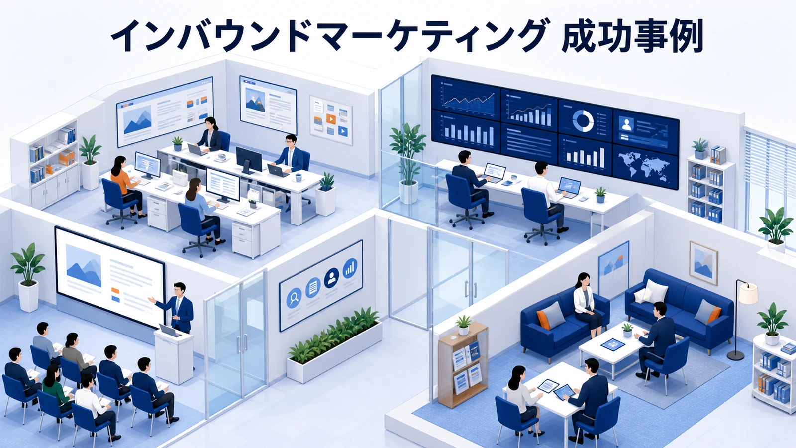 インバウンドマーケティング 成功事例