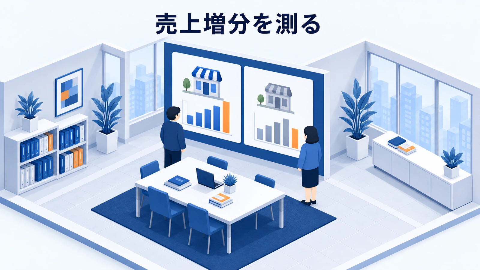 売上増分を測る
