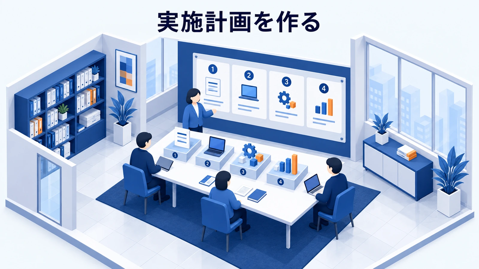 実施計画を作る