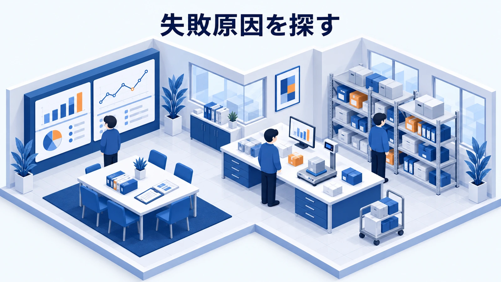 失敗原因を探す