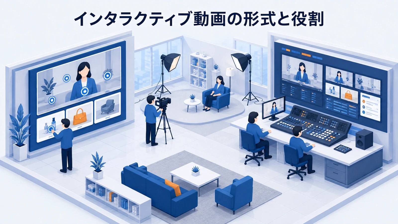 インタラクティブ動画の形式と役割