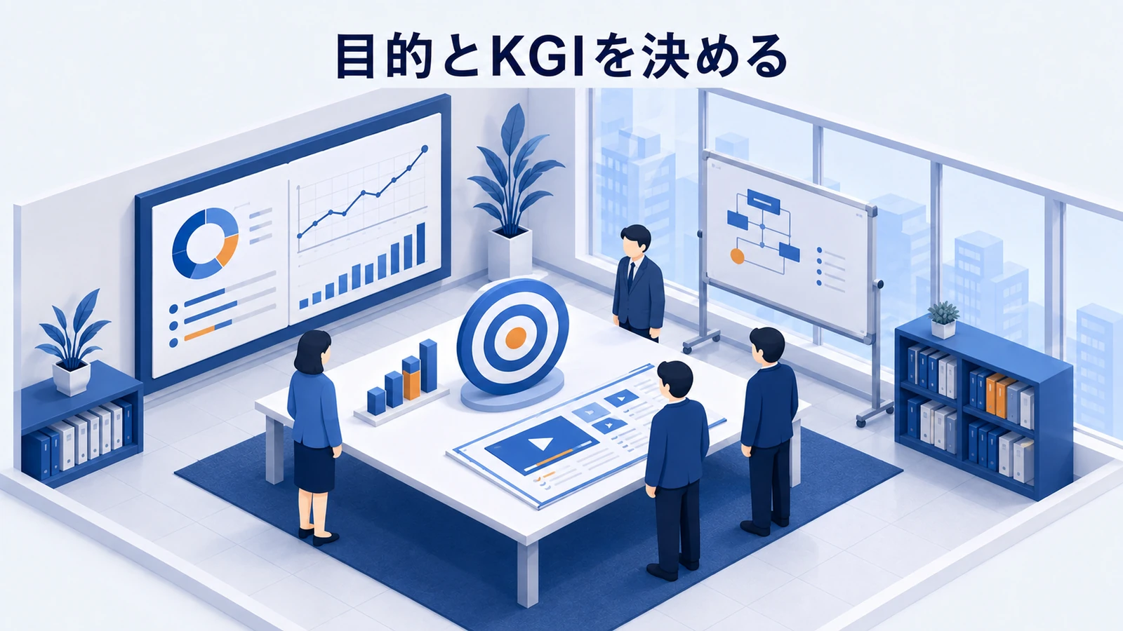 目的とKGIを決める