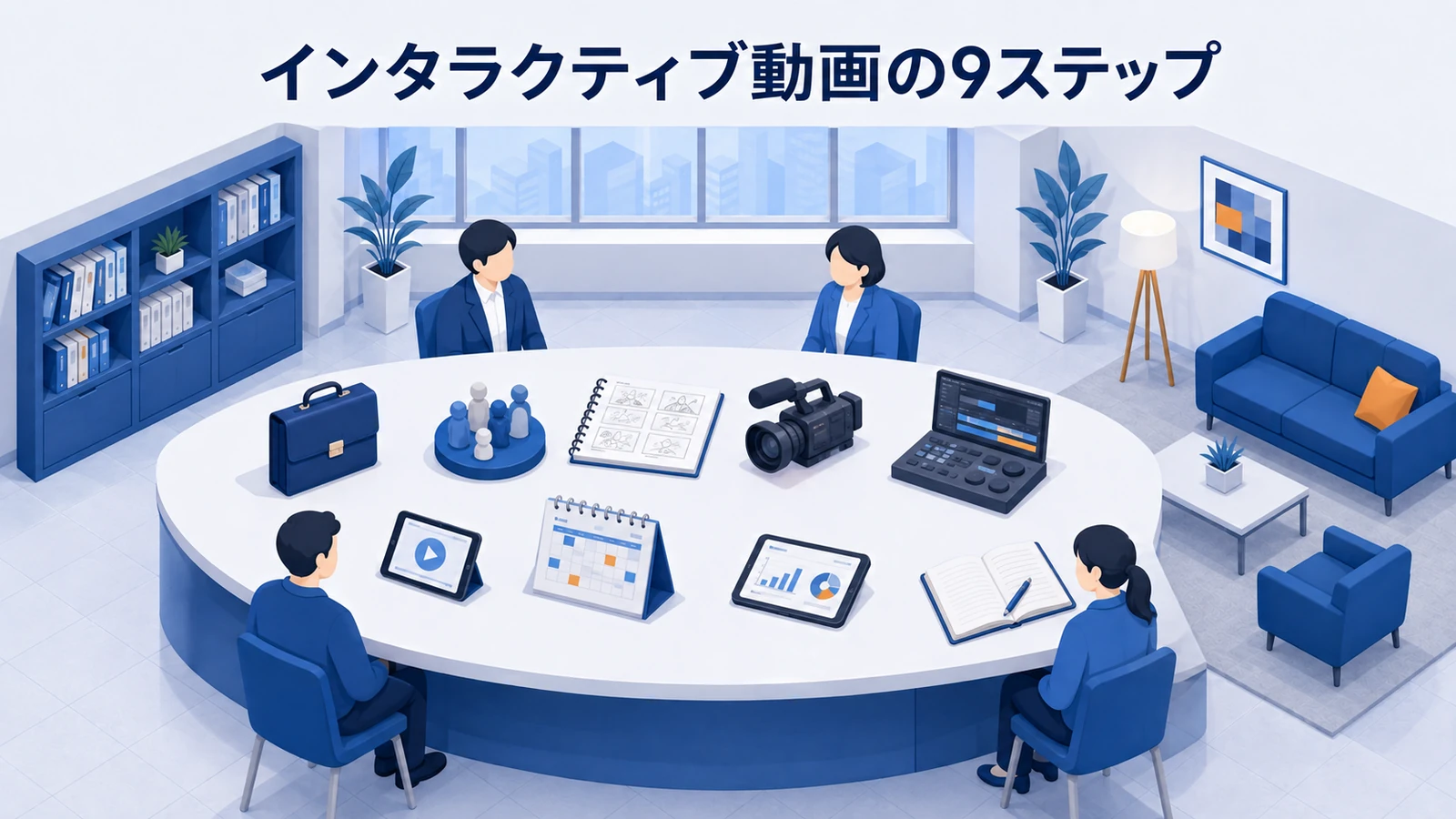 インタラクティブ動画の9ステップ