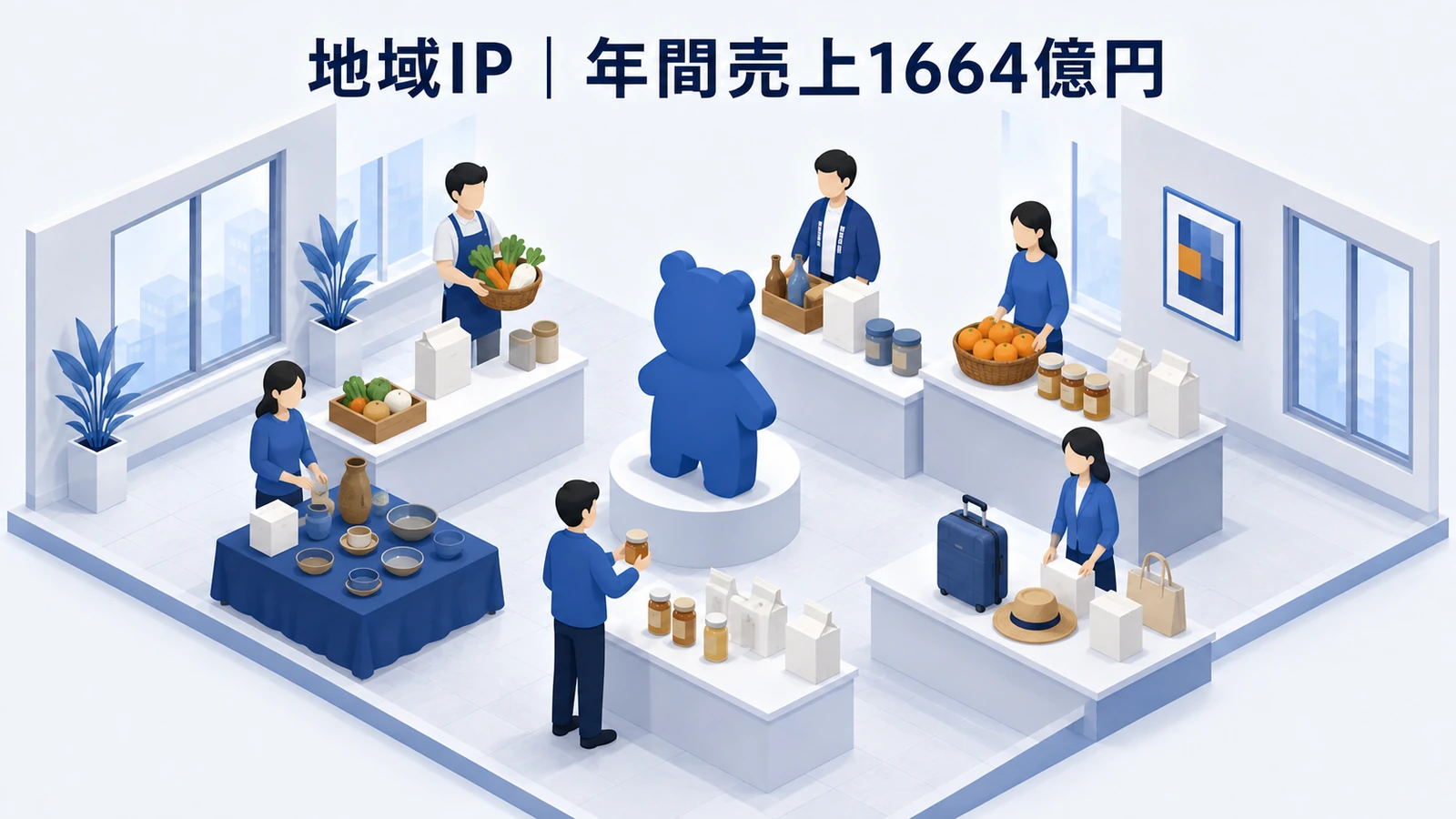 くまモン｜年間売上1,664億円の成功事例