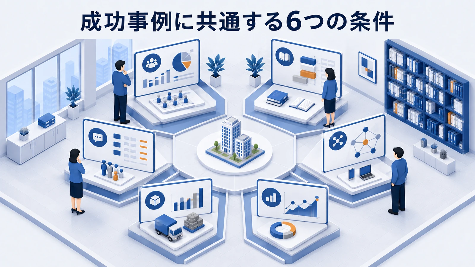 成功事例に共通する6つの条件