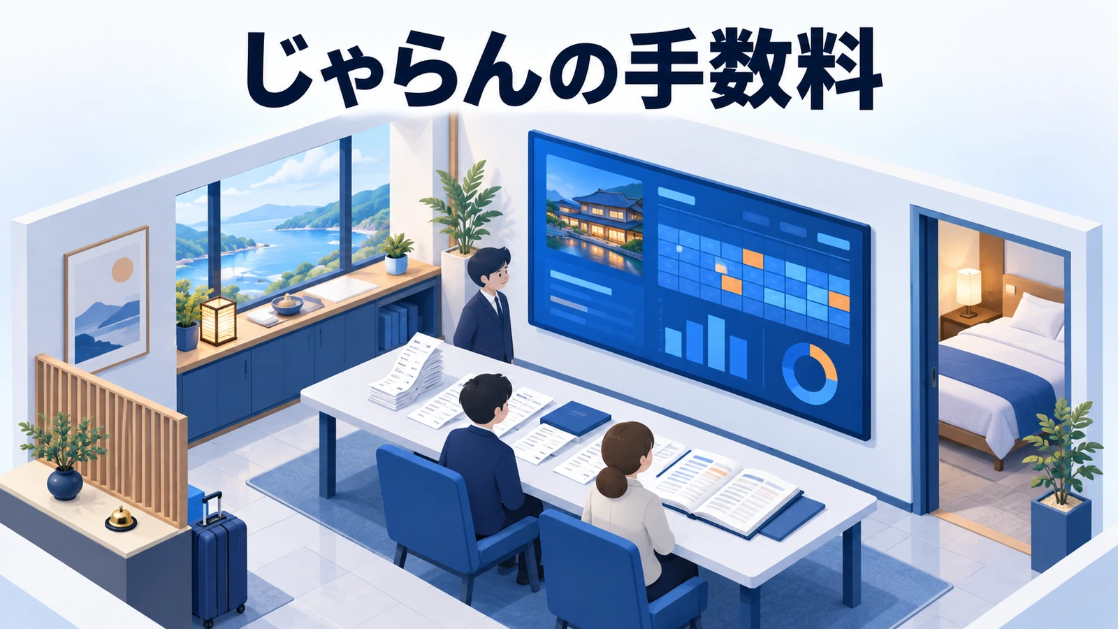 じゃらんの手数料の図解